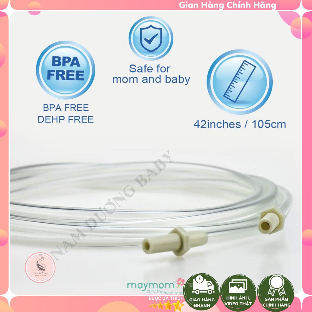 ♤┇Dây Máy Hút Sữa thương hiệu Maymom (Giá 1 đôi).Chứng chỉ FDA Hoa Kỳ