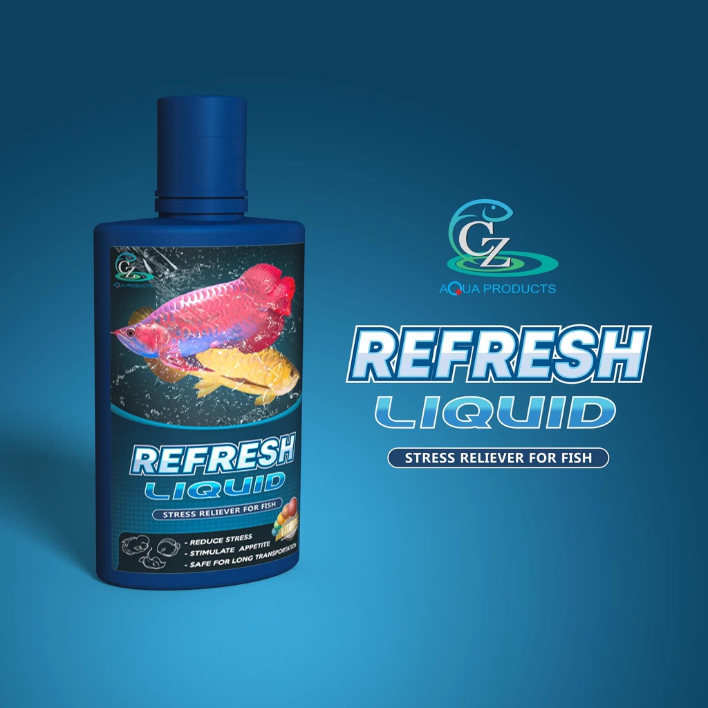 DUNG DỊCH VITAMIN REFRESH LIQUID 100ml cho cá cảnh dưỡng cá và chống stress