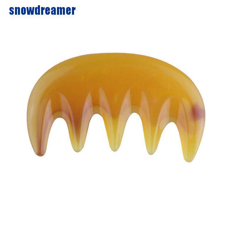 [Hàng mới về] Lược mát xa đầu bằng nhựa resin tiện dụng chất lượng cao