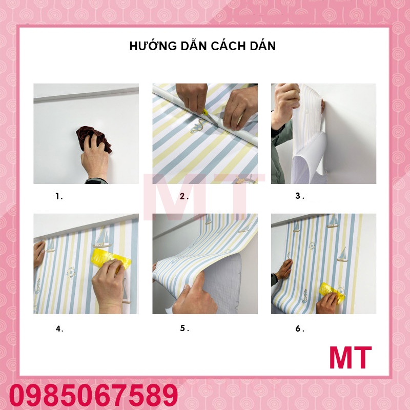 Giấy dán tường trơn phòng ngủ một màu đơn giản đẹp có sẵn keo