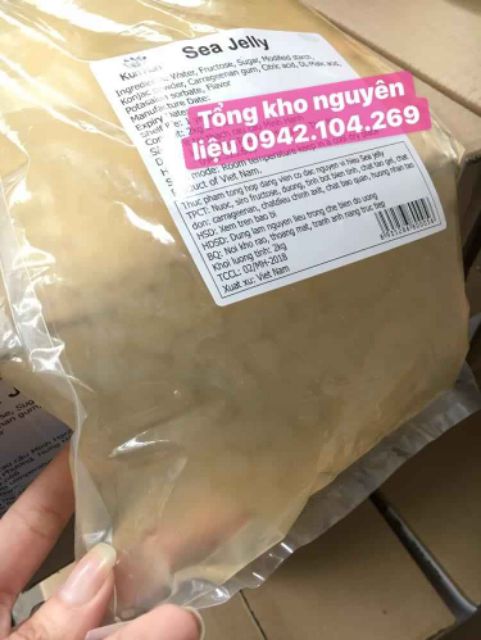 Trân châu Trắng 3Q hãng Sea Jelly giòn ngon