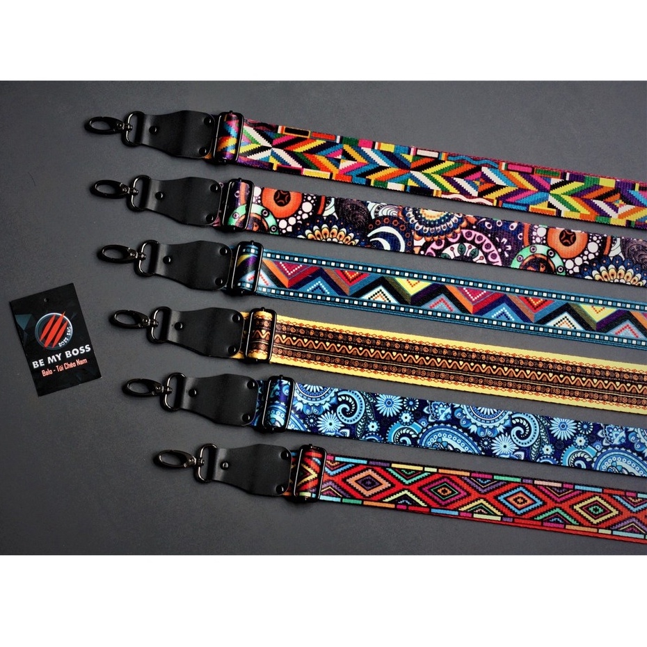 Dây Đeo Máy Ảnh Classical Họa Tiết [CAMERA] - Hàng Handmade Việt Nam