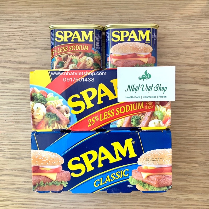 Thịt Hộp Spam 340gr - Mỹ