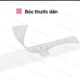 Thước cuộn dán đo vẽ lông mày( cuộn 50 thước)