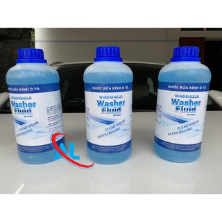 Combo 5 chai nước rửa kính ôtô washer fluid 1 lít wf1601/wf2001