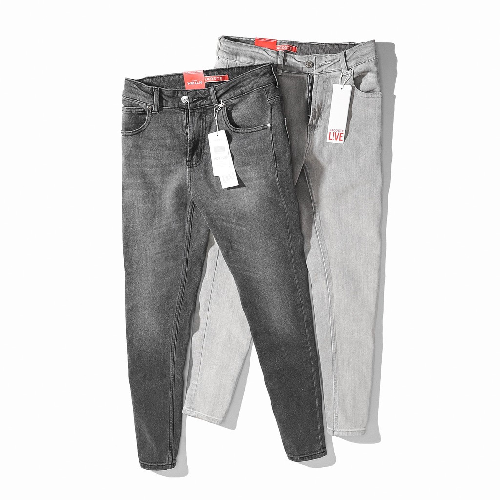 Quần Jean dài nam Lcst Slimfit Hàng Việt nam xuất khẩu (Form slimfit,chất vải co dãn,ống quần 15-18cm)-413414 | BigBuy360 - bigbuy360.vn