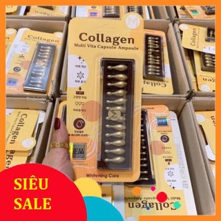 Colllagen tươi vỉ 12v / tinh chất collagen ammud multi vita ampoule collagen