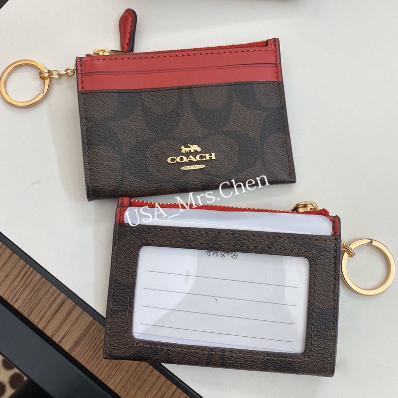 COACH Ví Nữ Nhỏ Ví Cổ Điển Thời Trang