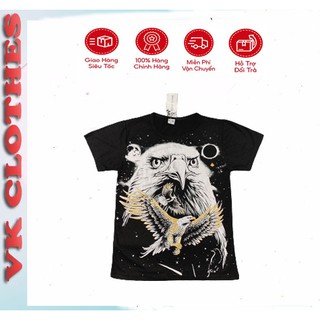 Áo Phông Nam In Hình 3D Đại Bàng Chất Thun Mát Mẻ - AP01 -Shop VK_Clothes