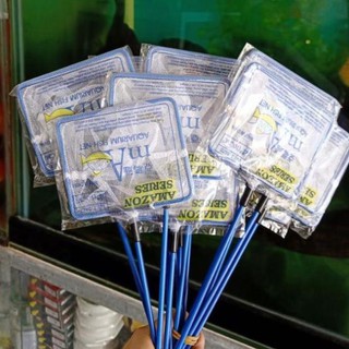 Vợt vớt cá cán nhựa xanh