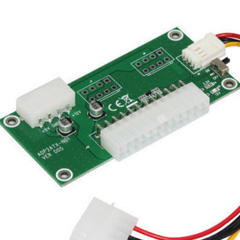 Thẻ Đồ Họa Mở Rộng Chuyển Đổi Nguồn Điện 24Pin Sang 4Pin Atx