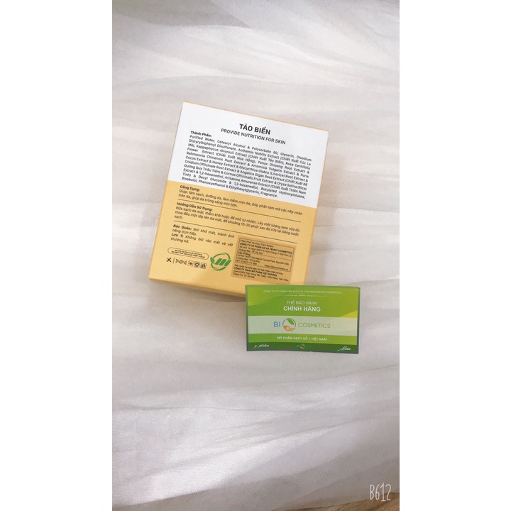 Mặt Nạ Tảo Biển Tươi )- Biocos