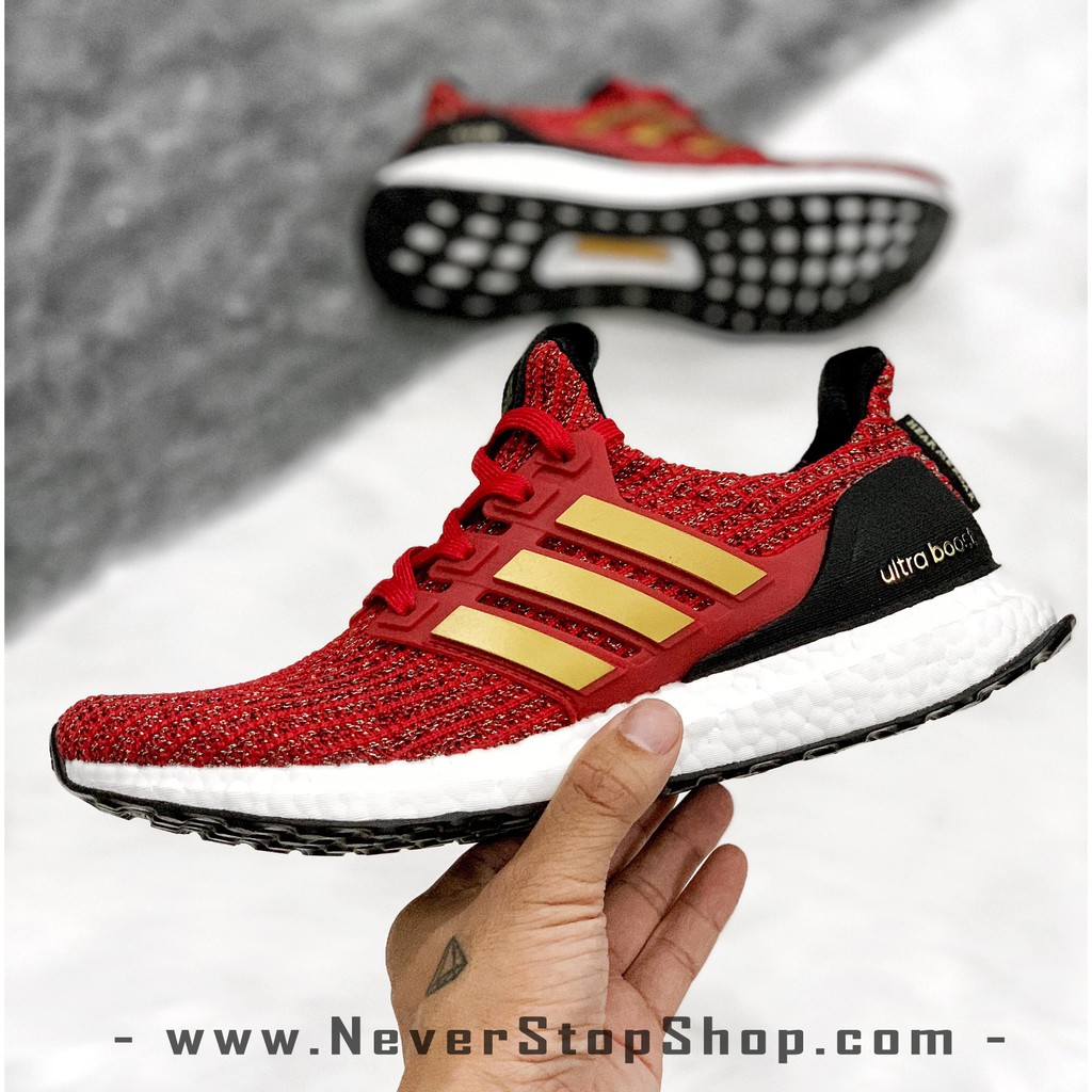 Giày ADIDAS ULTRA BOOST 4.0 GAME OF THRONE đỏ vàng bản chi tiết, boost real chuẩn nhất, giá rẻ | NeverStopShop.com