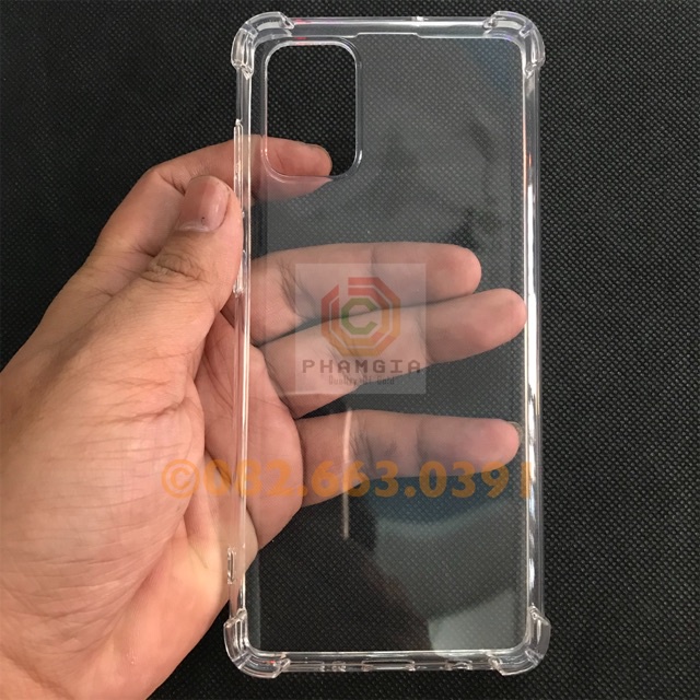 Ốp lưng dẻo samsung galaxy a71 chống sốc, va đập mạnh dẻo trong+ in hình