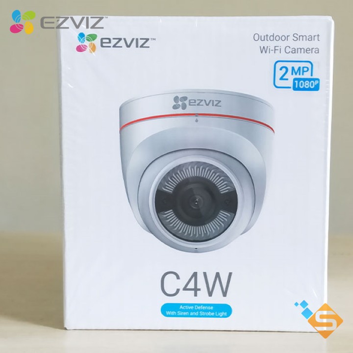 Camera Bán Cầu WiFi EZVIZ C4W 2MP Full-HD - Sản Phẩm Cao Cấp Của HIKVISION - Bảo Hành Chính Hãng 2 Năm