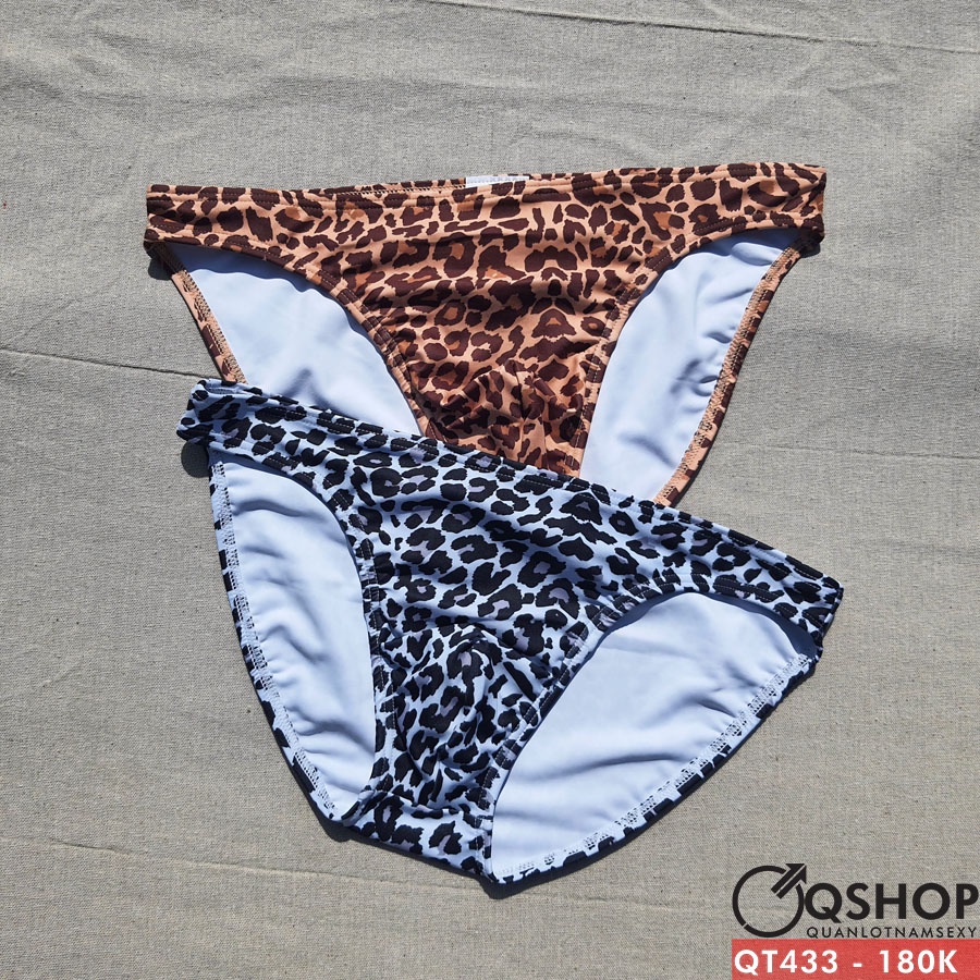Quần bơi tam giác da beo QSHOP QT433