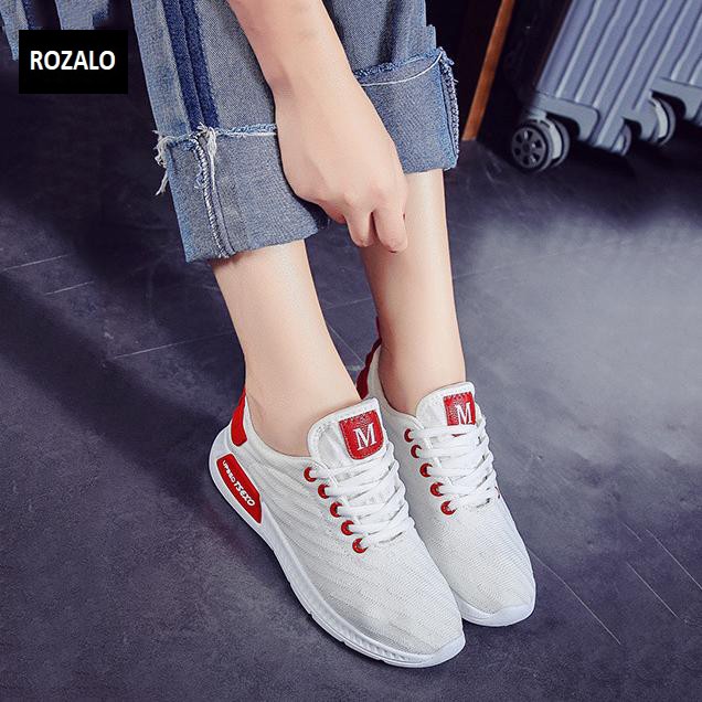 Giày sneaker thời trang nữ Rozalo RW42301B-Đen