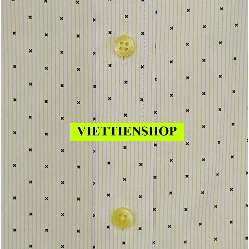 ÁO SƠ MI VIỆT TIẾN DÀI TAY VẢI TRE HOA VĂN