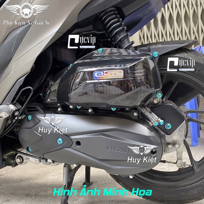 [Sale Khủng] Combo 8 Ốc Pô E Titan GR5 5Li Ren Xoắn Gắn Pô E Vision 2014 - 2020, PCX 2018 - 2020 5133