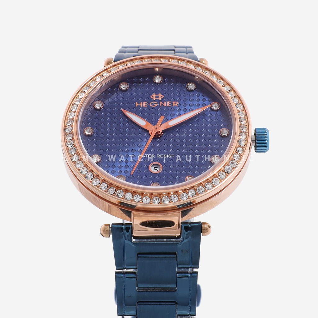 Đồng hồ Nữ Hegner First Class Blue 1646LR Lamy watch
