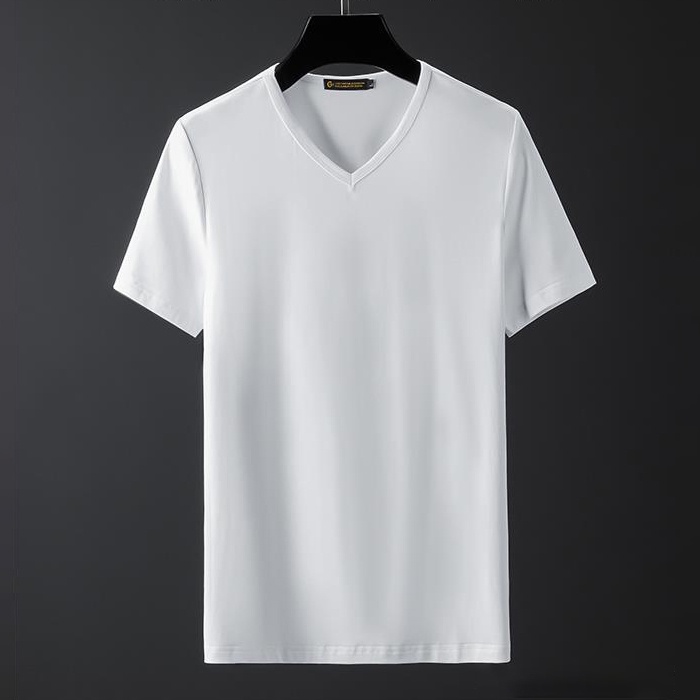 Áo Thun Thể Thao Tay Ngắn Cổ Chữ V Thấm Hút Mồ Hôi Nhanh Khô Plus Size Cho Nam 50-105KG
