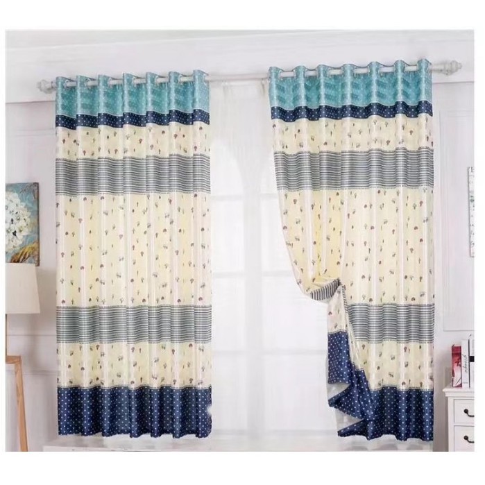 Rèm vải cao cấp treo cửa sổ phòng ngủ - phòng khách trang trí - nấm nhỏ