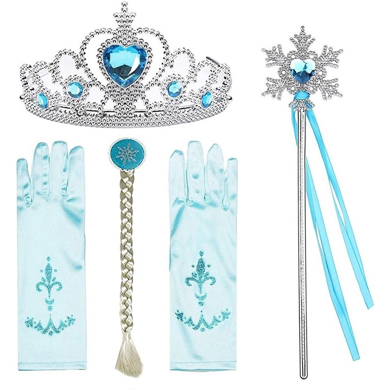 Bộ Phụ Kiện Hóa Trang Công Chúa Elsa Xinh Xắn Cho Bé