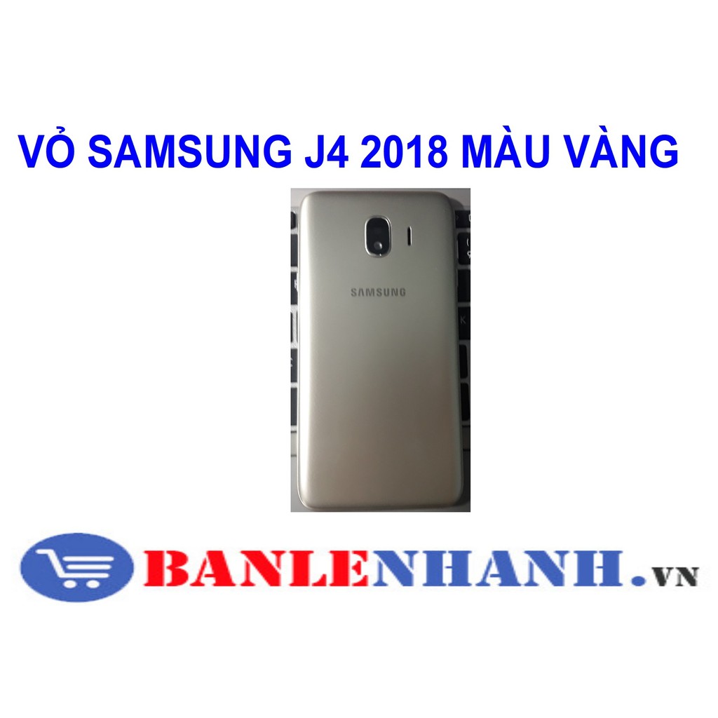 VỎ SAMSUNG J4 2018 MÀU VÀNG