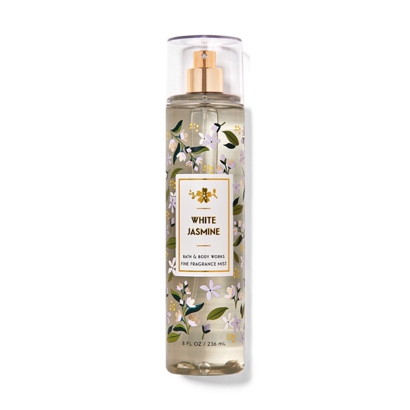 Xịt thơm toàn thân Bath and Body Works White Jasmine Mist 236ml