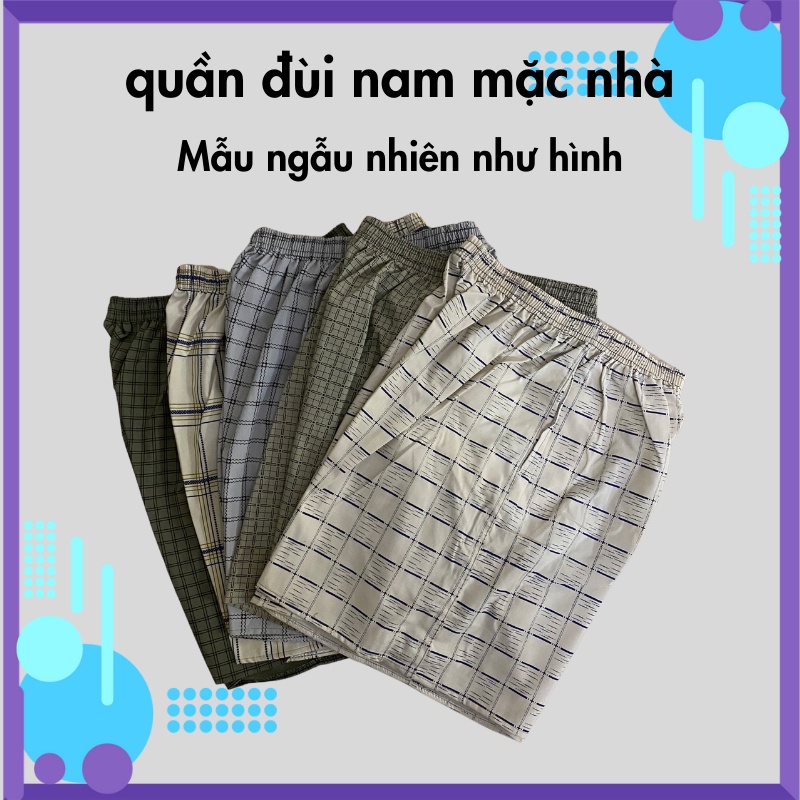 Quần đùi 📌SALE📌 nam mặc ngủ mặc nhà thoáng mát Freesize từ 45-75kg dáng thể thao short giá rẻ