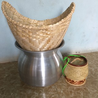 [comboo] Chõ Lào Hấp Xôi + Tip hoa văn đỏ (Made Thái Lan)