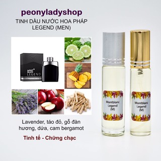Tinh dầu nước hoa nam legend dạng lăn mini 10ml
