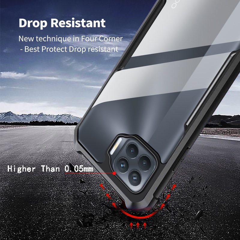 Ốp Điện Thoại Chống Sốc Cho OPPO Reno8 Z Reno 8Z 8 7 7Z 6 6Z 5 Lite 4 3 Pro 5G 4G A92 A72 A52 A15 A15S A16 A91 Reno7 Z 5G