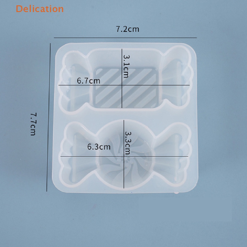 Khuôn Silicone Tạo Hình Kẹo Làm Trang Sức Resin UV