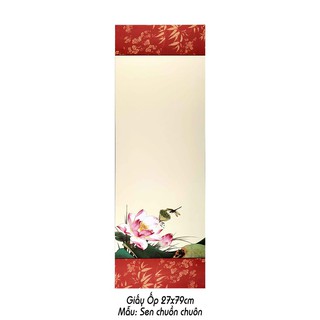 Giấy viết thư pháp ốp 27x79cm (05 tờ)