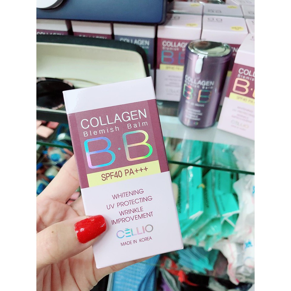 Kem nền BB Collagen Cellio của Hàn Quốc