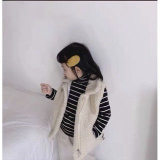 ÁO GILE LÔNG CỪU BÉ KÈM KHUY