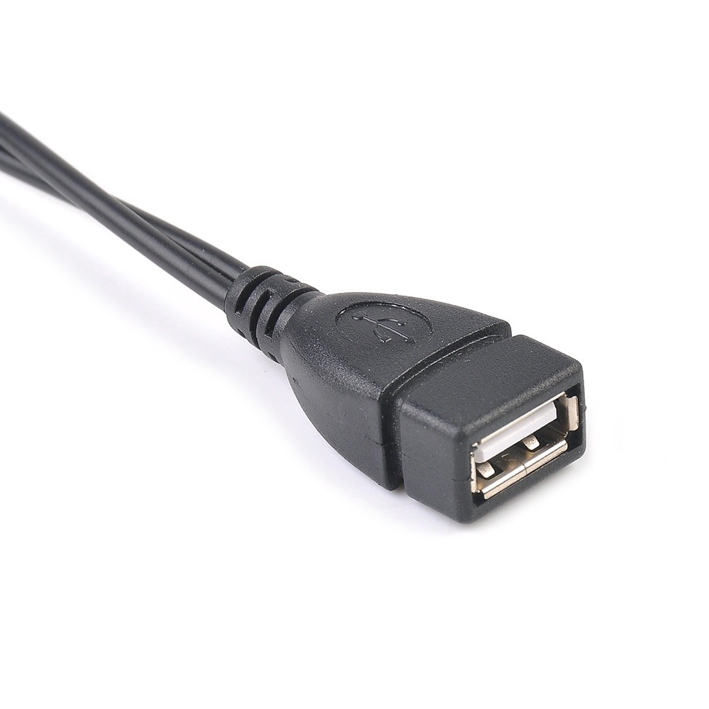 Dây cáp USB OTG ra cổng và jack cắm cổng Micro USB 3 trong 1 đa dụng chất lượng cao