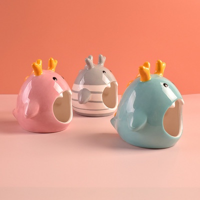 (order) Nhà ngủ sứ gấu cho hamster