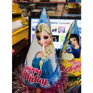 đồ chơi sinh nhật [FREESHIP❤️] mũ sao kim tuyến dùng cho cả trẻ nhỏ và người lớn