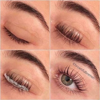 Bộ Uốn Mi Lash Lish, Bộ Uốn mi Colagen Hàn Quốc, Phủ đen mi Thái Lan