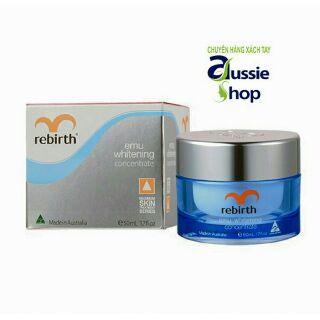 Kem trắng da ban đêm - Rebirth Emu whitening concentrate