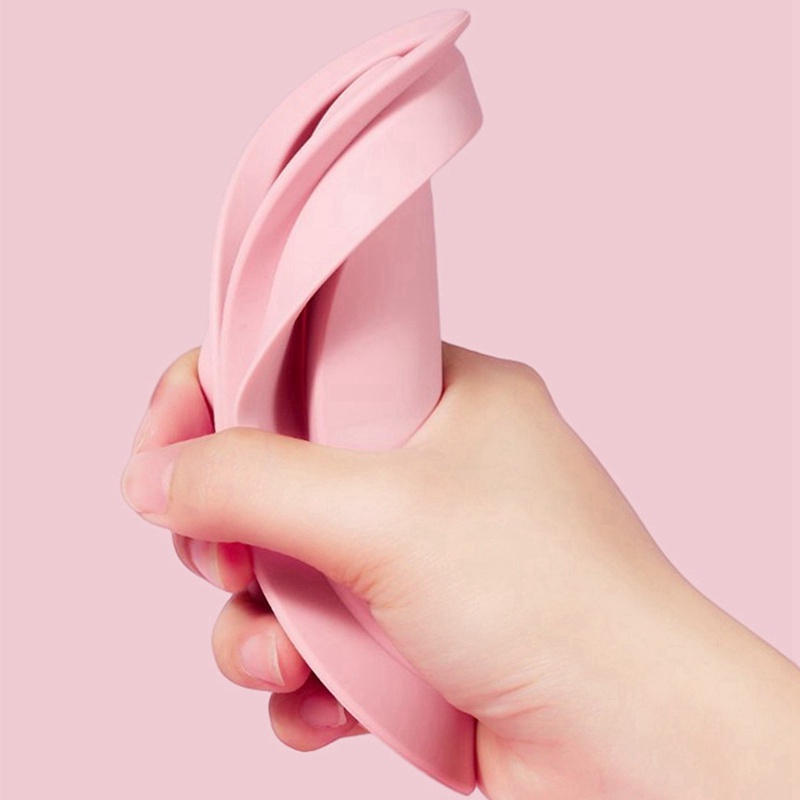 Miếng Silicone Vệ Sinh Cọ Trang Điểm Gấp Gọn Tiện Lợi