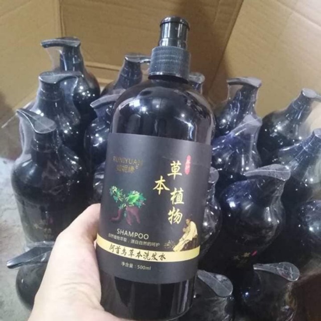 Dầu gội thảo dược hà thủ ô