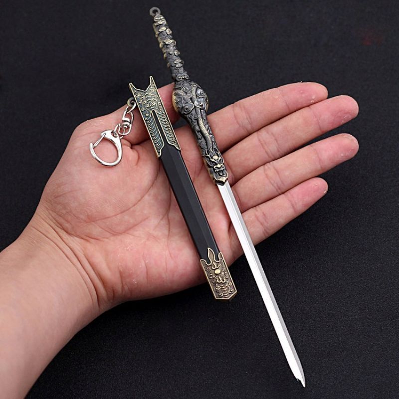 Móc Khóa Du Long kiếm 22cm.