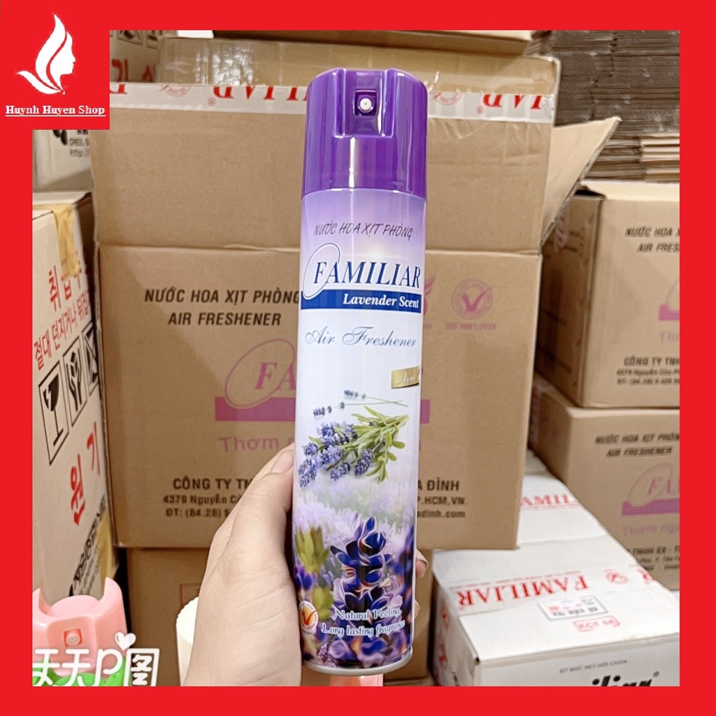 Nước hoa xịt phòng Familiar siêu thơm mát mẫu mới nhất chai 250ml