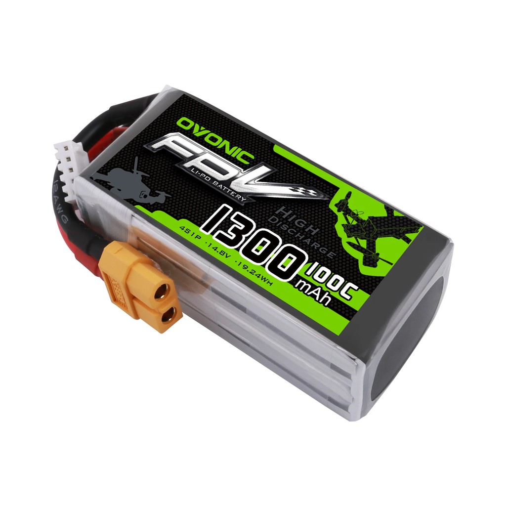 Pin Ovonic 1300mah 4s 100c