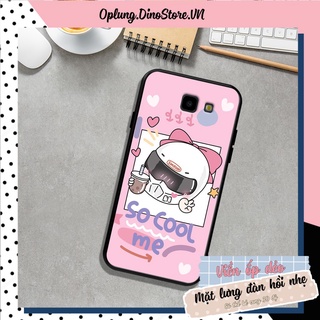 Ốp dành cho Samsung J4 PLus/J6 Plus in hình Trà sữa, bé gái siêu đáng yêu