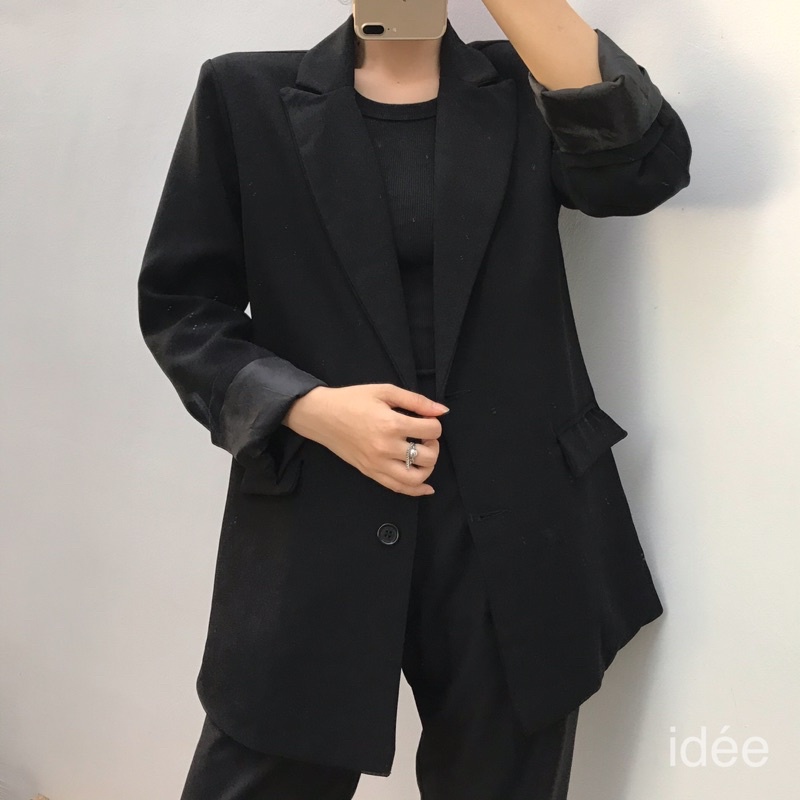 Áo blazer idee tay dài nữ