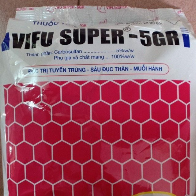 Thuốc cải tạo đất, trị tuyến trùng VIFU SUPER 5GR